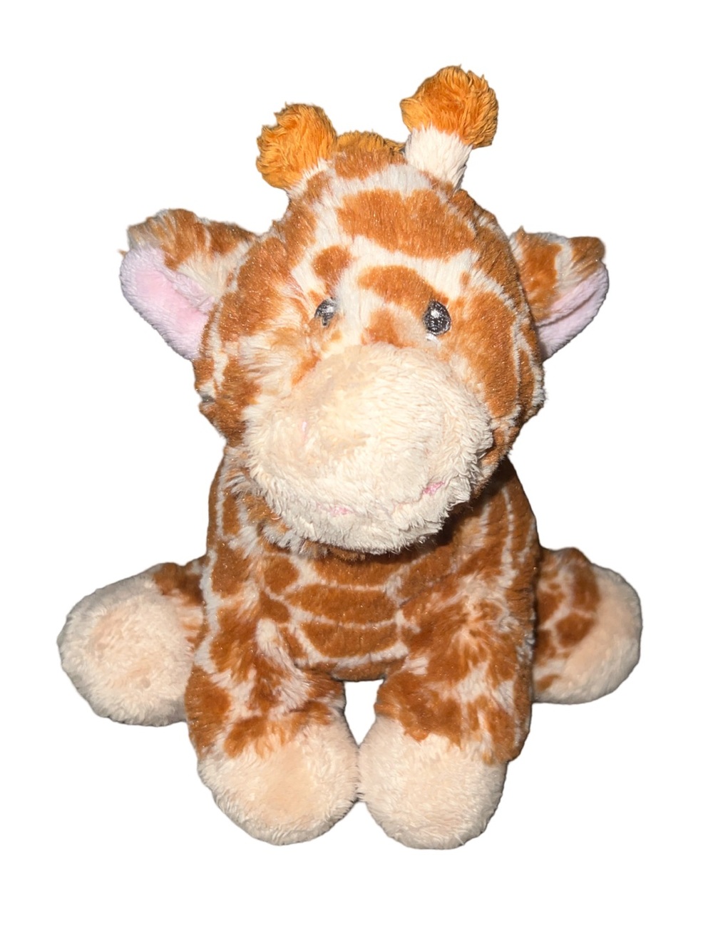 Baby Ganz JAMIE GIRAFFE Stuffed Plush Animal Soft Toy Sitting 9"